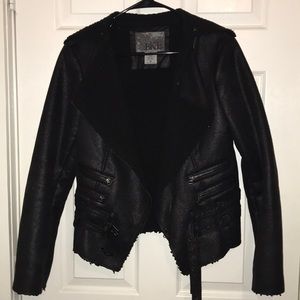 BLACK BOMBER JACKET